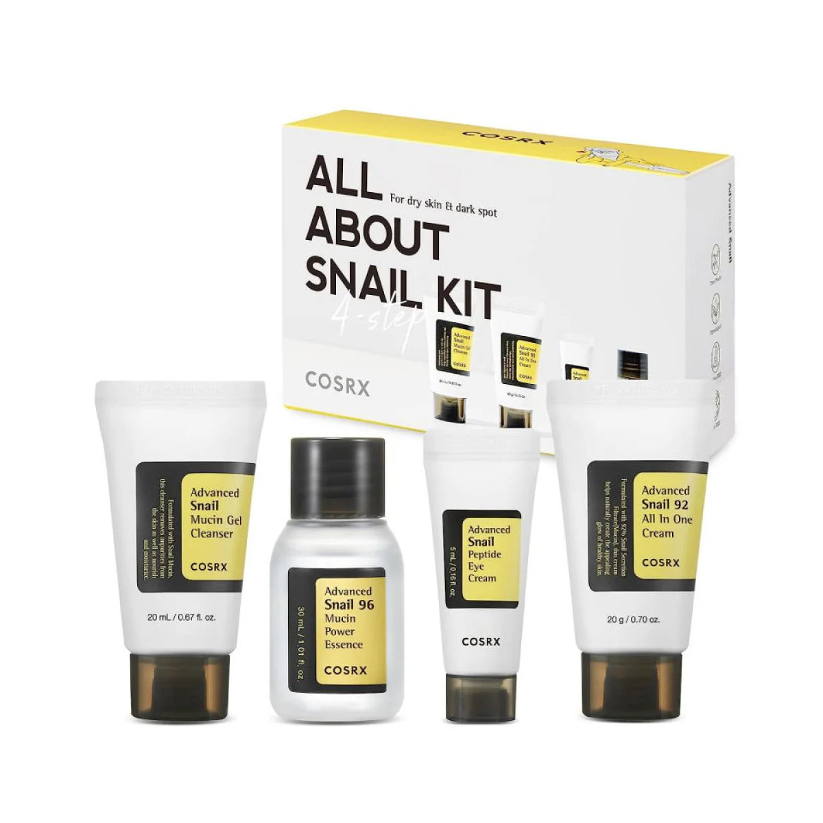 ALL ABOUT SNAIL KIT 4-step