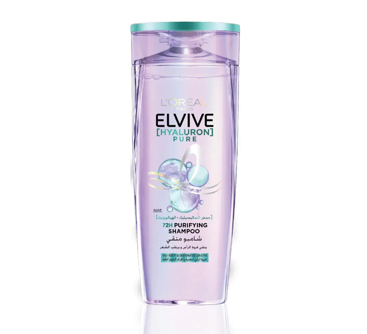 Elvive Hyaluron Pure Purifying Shampoo for Oily Hair 400ML