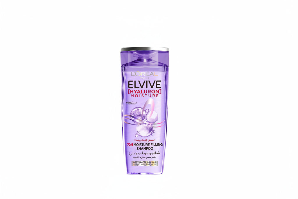 Elvive Hyaluron Moisture 72H Moisture Filling Shampoo with Hyaluronic Acid - 600ml