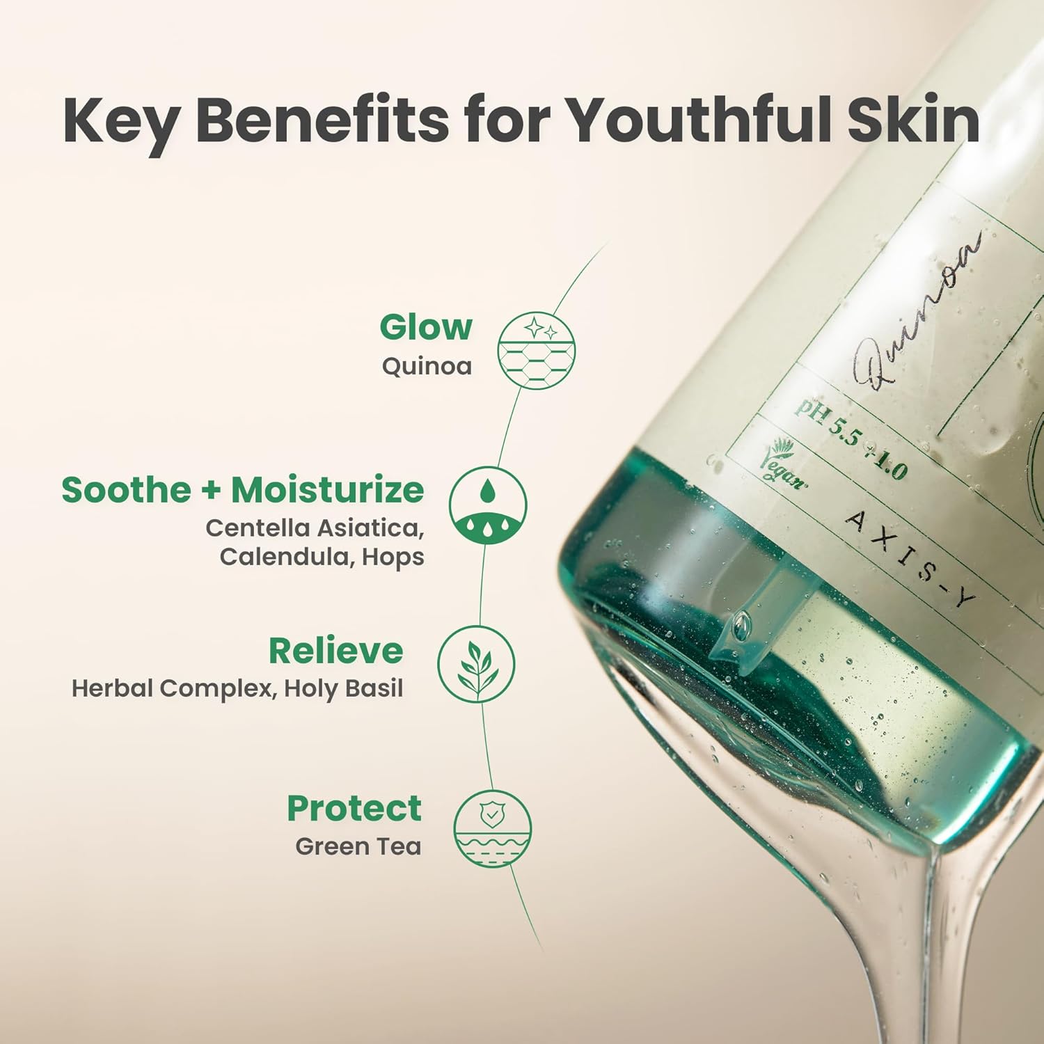 Quinoa One Step Balanced Gel Cleanser