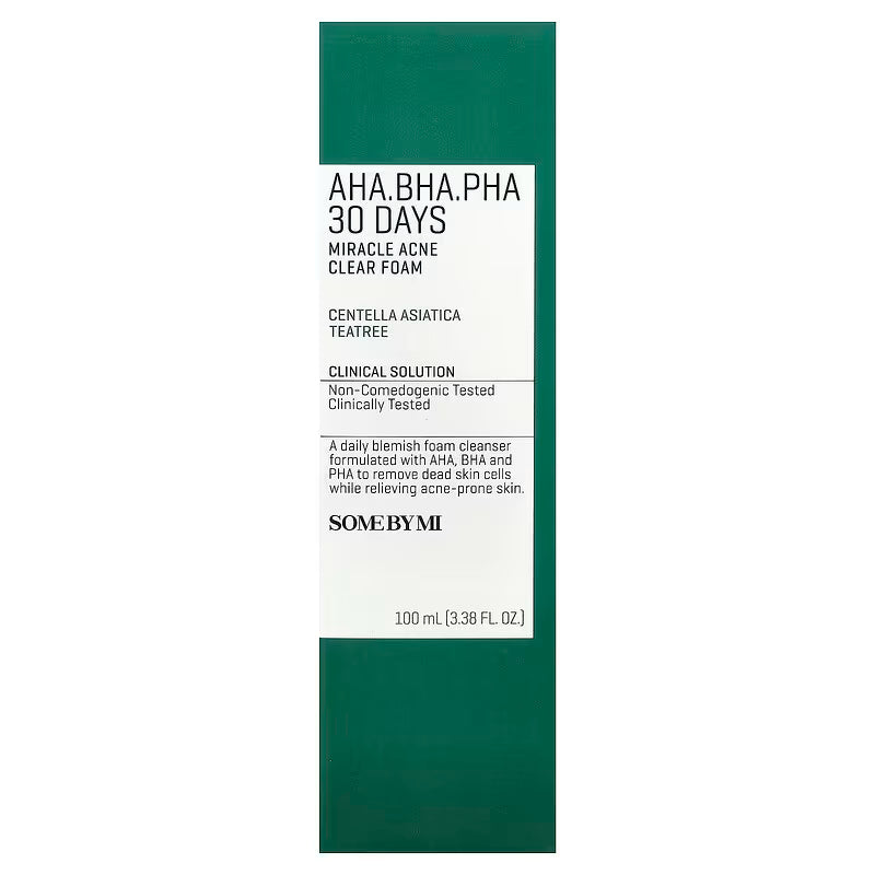 AHA-BHA-PHA 30 Days Miracle Acne Clear Foam