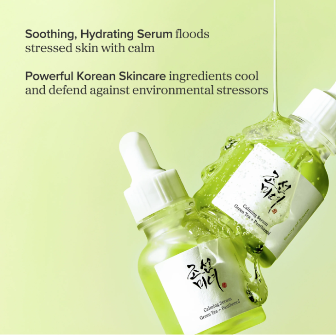 Calming Serum: Green Tea + Panthenol